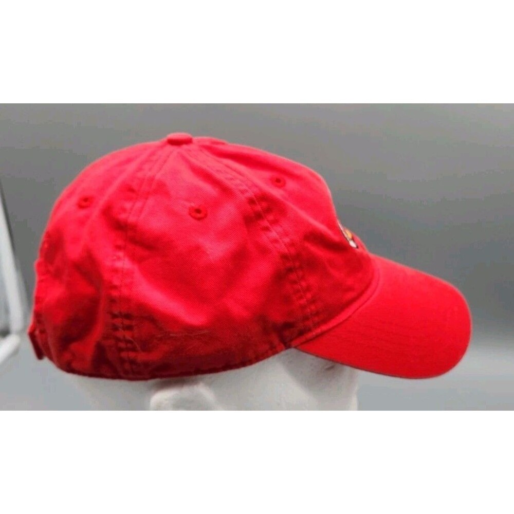 Raising Canes Chicken Fingers One Love Crew Cap Hat Employee Adjustable One Size - Picture 7 of 15